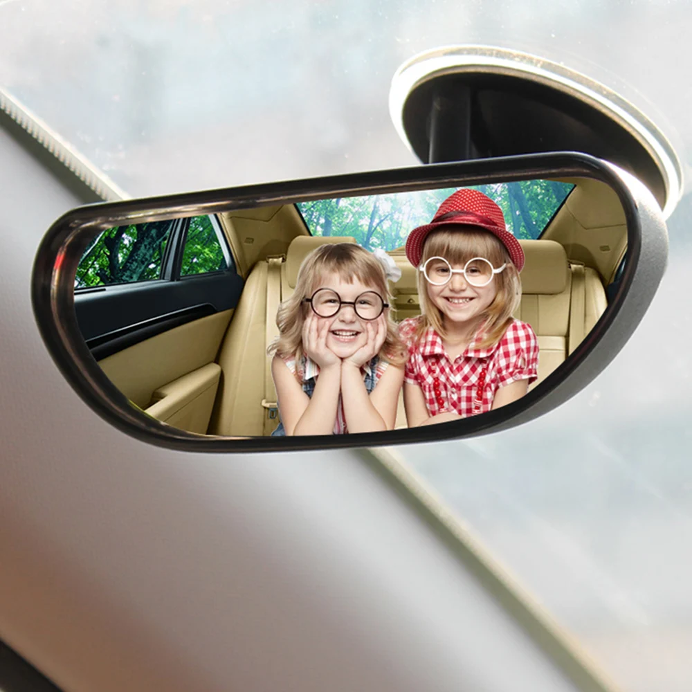 

Car Accessories Baby Car Mirror Rear View Mirror Convex Wide View Suction Cup Mirror For bmw e46 e90 e60 ford focus 2 volkswagen