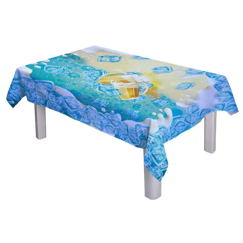 

Decorative Table Cloth Linen Disposable Animal Tablecloth Rectangular Dining Table Cover Obrus Tafelkleed Mantel Mesa Nappe