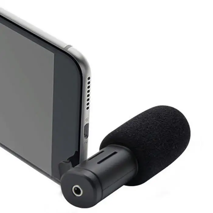 Mic 06 Мобильная камера видео интервью запись черный микрофон 32g|Микрофоны| |