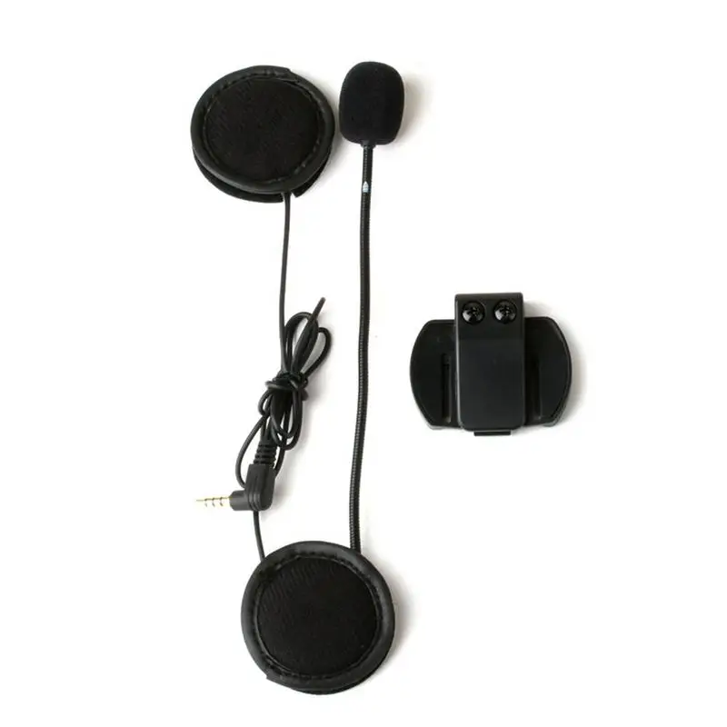 

Accessories Microphone Speaker Clip Suitable Helmet Interphone Motorcycle Bluetooth Walkie-Talkie 3.5mm Accessories Supplies