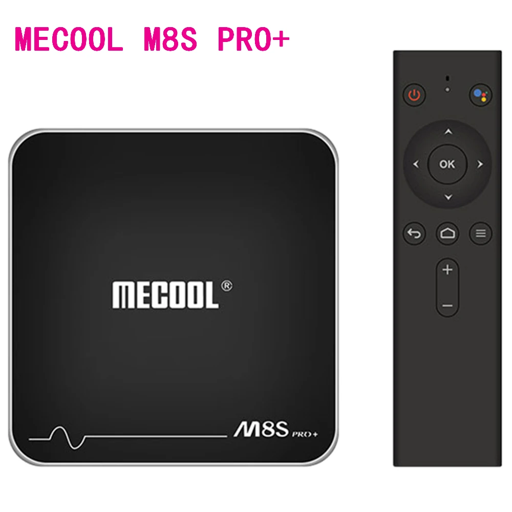 MECOOL M8S PRO + ТВ коробка голосовой пульт дистанционного управления Управление Amlogic