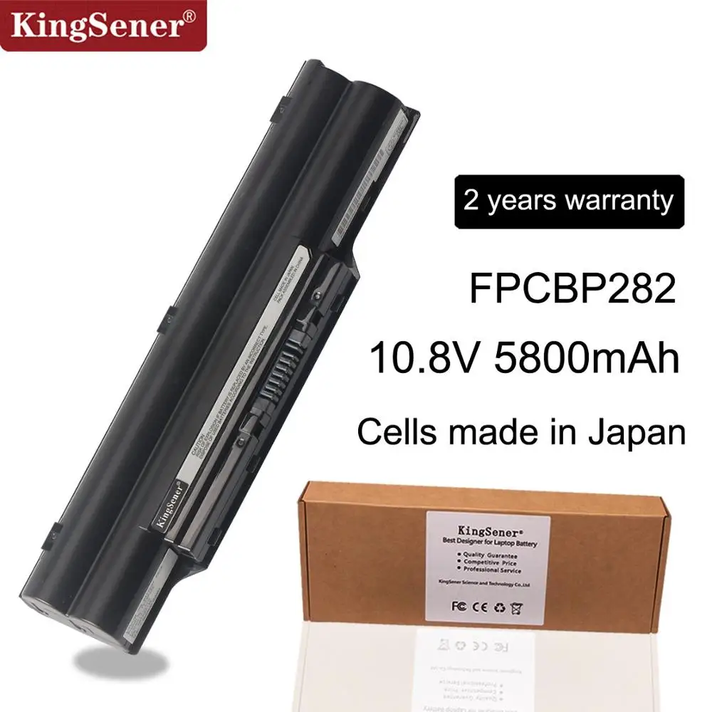 

KingSener FPCBP282 Battery for Fujitsu LifeBook AH572 SH760 S6311 S710 S7110 S7111 S751 S760 S761 FPCBP281 FMVNBP199 FMVNBP198
