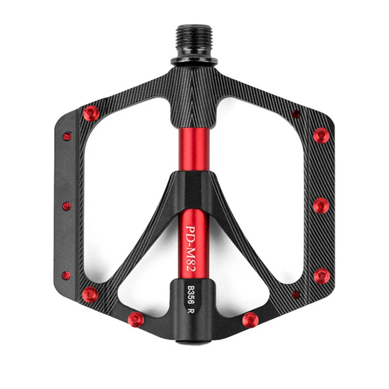 

PROMEND Mountain bike Aluminum Alloy bearing pedal lightweight large tread riding pedal bearing three