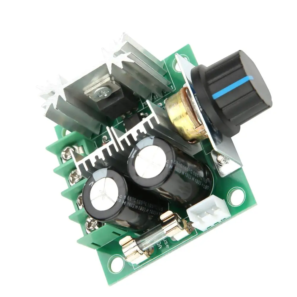 12V-40V 24V 30V 10A PWM DC Speed Controller Motor Governor Stepless Variable Switch Module Regulator High Power Drive With Stand