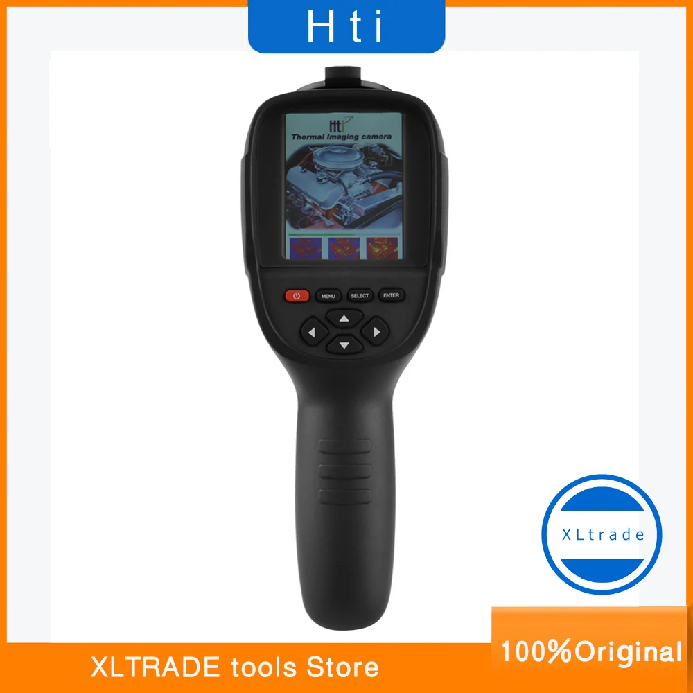 

New Hti HT-18 3.2 inch TFT Infrared Thermal Imager Thermal Imaging Camera Handheld Temperature Measuring Instrument Tester Tool