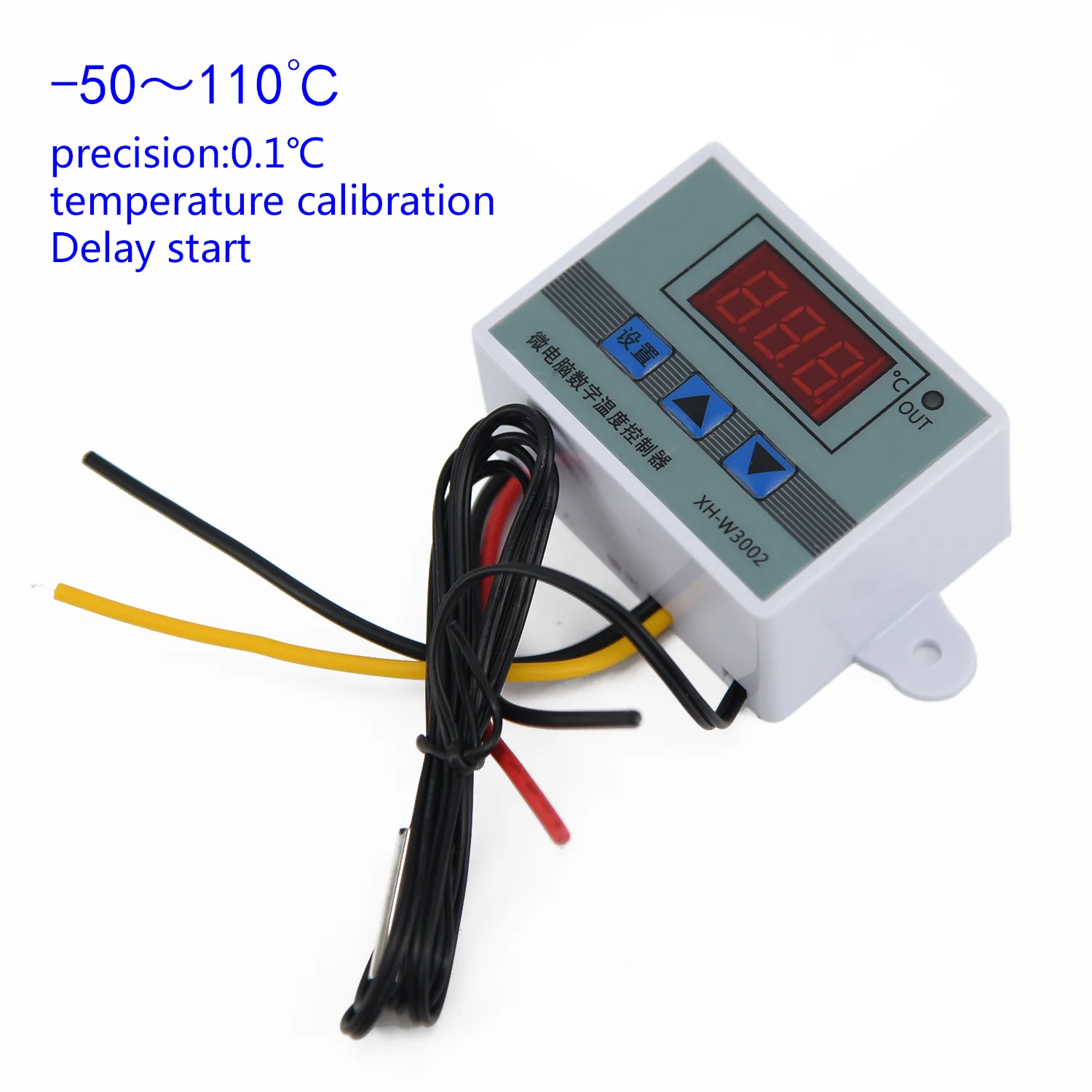 

220/12/24V Digital LED Temperature Controller 10A Thermostat Control Switch new