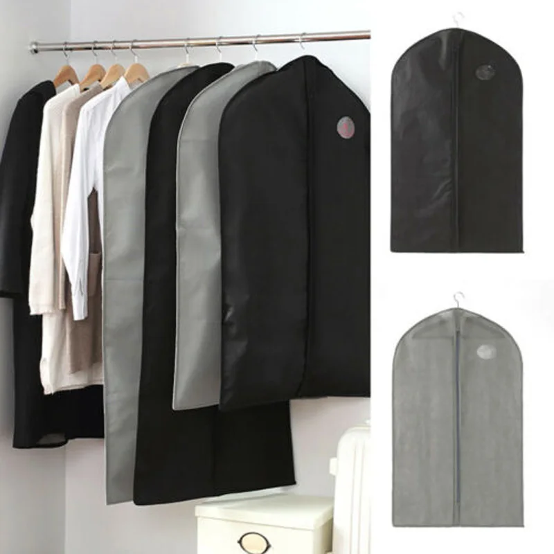 

Hanging Dust-proof Cloth Cover Suit Dress Coat Garment Bag Storage Protector