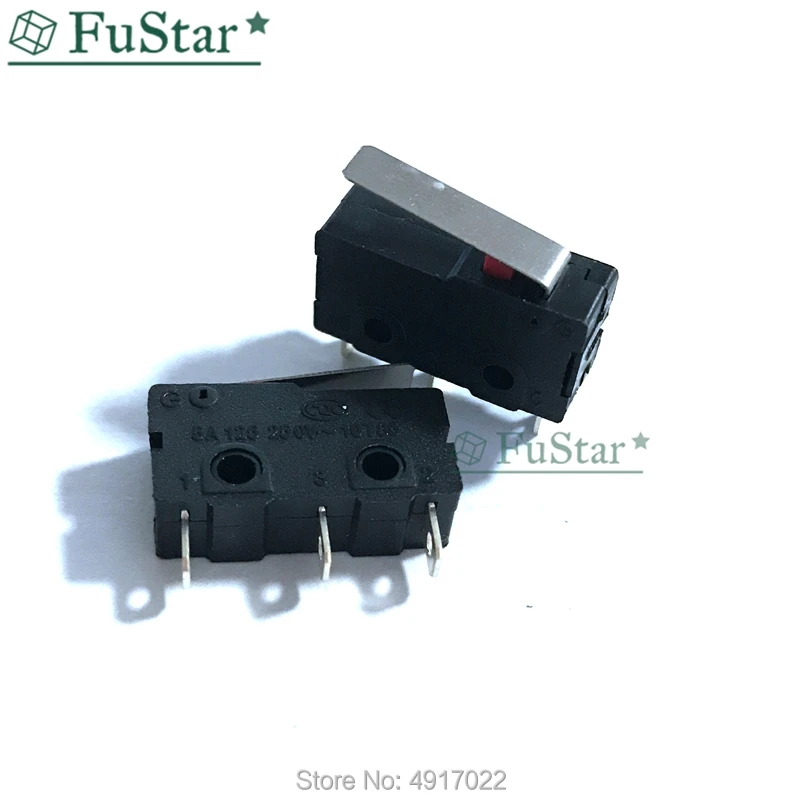 

10PCS/LOT Limit Switch 3 Pin N/O N/C High quality All New 5A 250VAC KW11-3Z Micro Switch Handle Switch Toggle switch Contact NEW