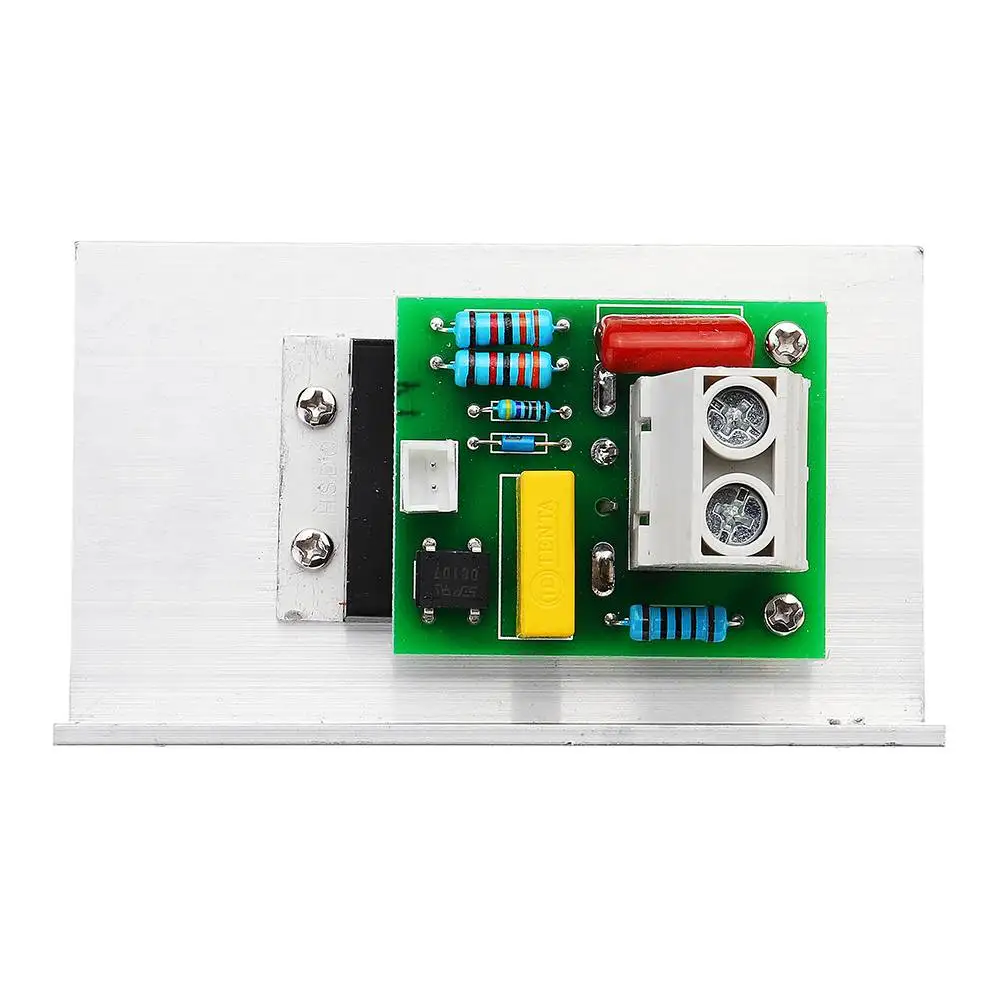 CLAITE AC 220V 10000W цифровой контроль SCR Электронный регулятор напряжения скорости
