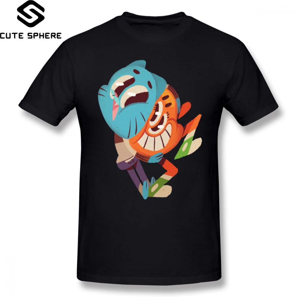

The Amazing World Of Gumball T Shirt The Amazing World Of Gumball 14 Gumball And Darwin T-Shirt Cotton Graphic Tee Shirt Tshirt