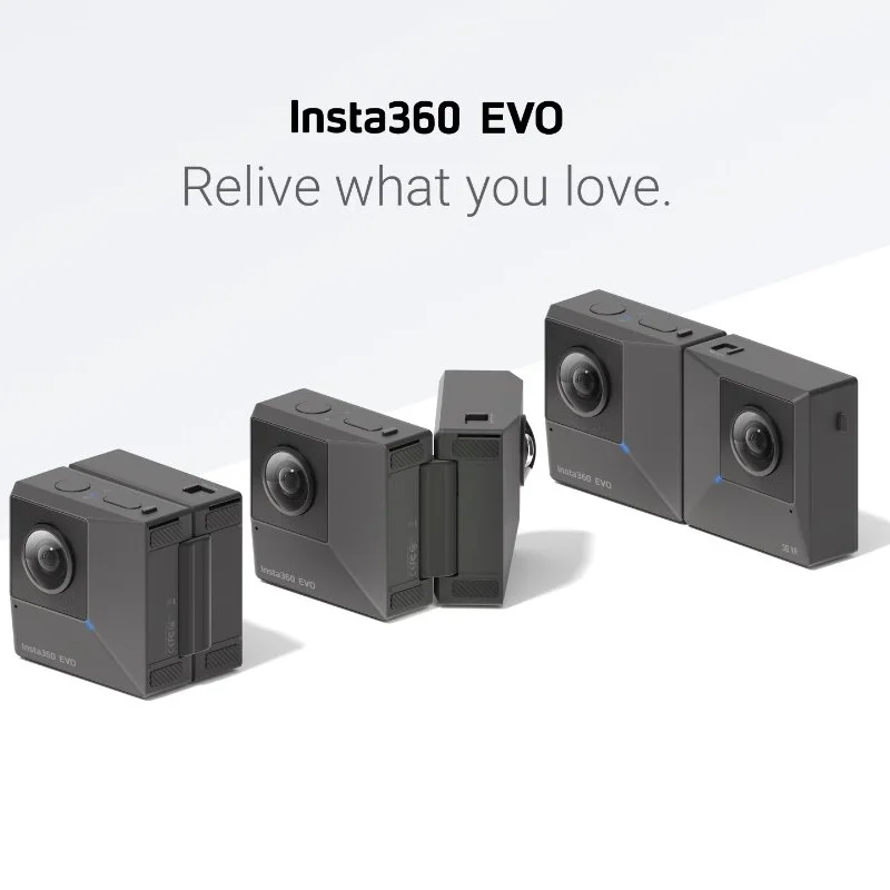 Insta360 EVO 5,7 K видео видеокамера для панорамной 360 Камера для устройств на базе Android и iPhone XS/Xs Max/XR/iPhone X/8/8 plus/7/7 plus/6s/6s плюс