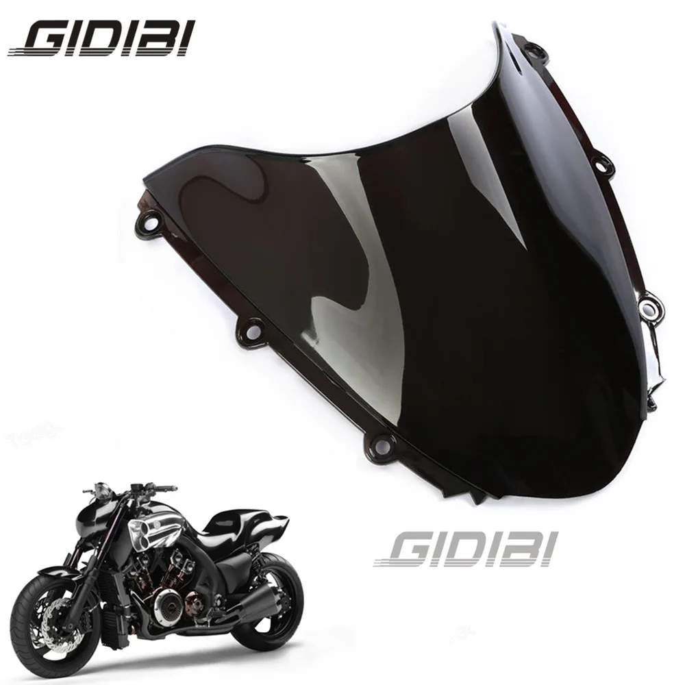 

Windshield For Honda CBR1000RR CBR 1000 RR 2004-2007 05 06 Windscreen Screen Wind Deflectors Black 04-07