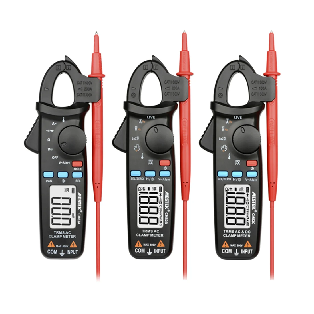 

BIFI-MESTEK counting automatic range digital clamp meter multimeter multi-function electrician clamp flow meter