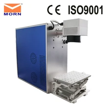 20 W  110*110 mm Portable Mini Fiber Laser Marking Machine fast and accurate marking Silver jewelry 