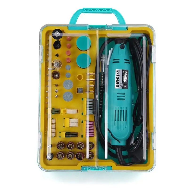 

Variable Speed Jade Wood Carving Grinding Polishing Machine Electric Rotary Mini Drill Bit Set