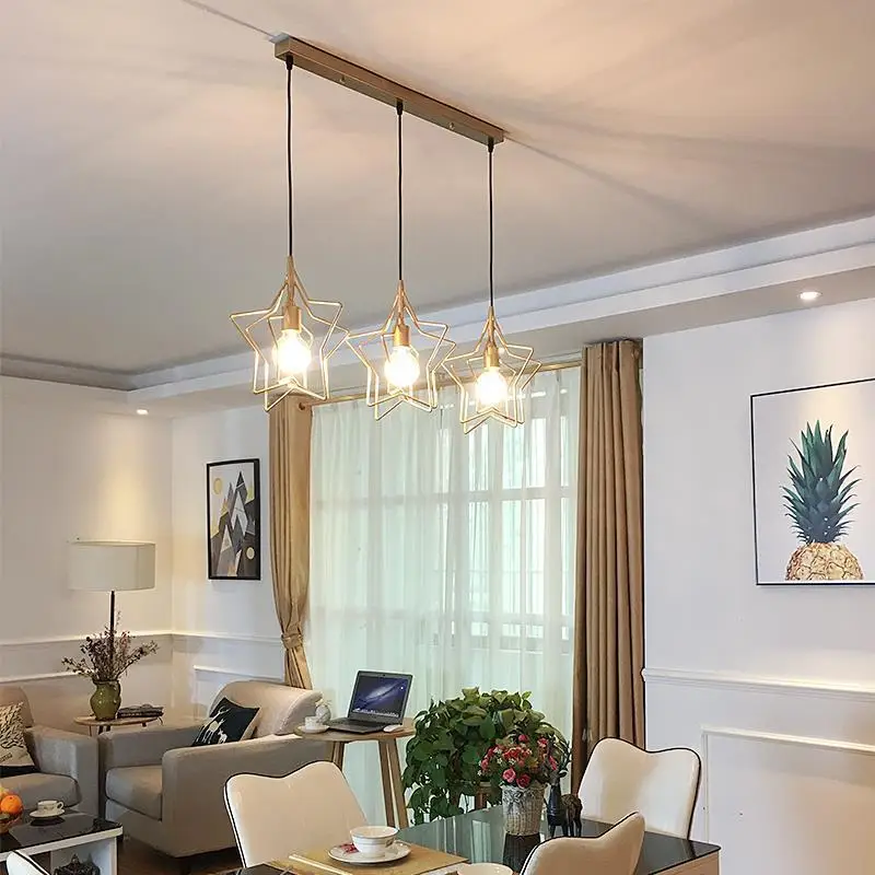 Дизайн Лофт Декор Hanglampen Voor Eetkamer современный подвесной светильник|Подвесные