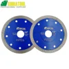 SHDIATOOL 2pcs Diamond Cutting Disc Mesh Turbo X Saw Blade Dia 4.5inch/115mm Diamond Wheel Cutting Ceramic Porcelain Tile Marble ► Photo 1/6