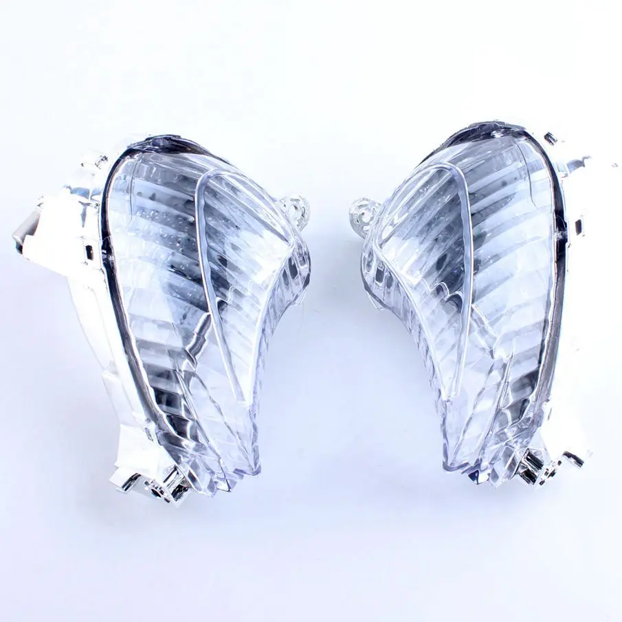 

Front Turn Signal Indicator Blinker Lens For Suzuki Hayabusa GSXR1300 2008 2009 2010 Clear