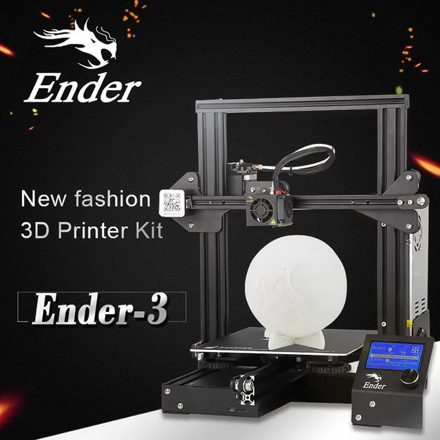 Best Price Creality 3D Ender-3 High-precision DIY 3D Printer Self-assemble 220 * 220 * 250mm Printing Size with Resume Printing Function Best Price Creality 3D Ender-3 High-precision DIY 3D Printer Self-assemble 220 * 220 * 250mm Printing Size with Resume Printing Function