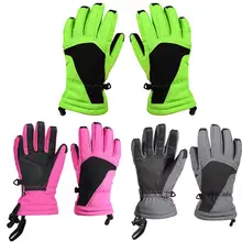 Зимние перчатки ветрозащитные Премиум водостойкие ветрозащитные лыжные перчатки теплые технологии изоляции с сенсорным экраном для детей