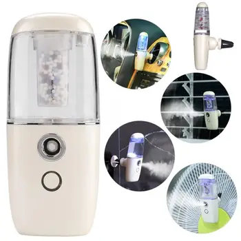 

USB Recharging Face -anion Hydrating Instrument Portable Household Spray Humidifier Maquina de Office Home