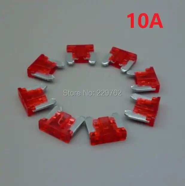 30 ASSORTED MICRO BLADE FUSES MITSUBISHI TOYOTA NISSAN MAZDA HONDA