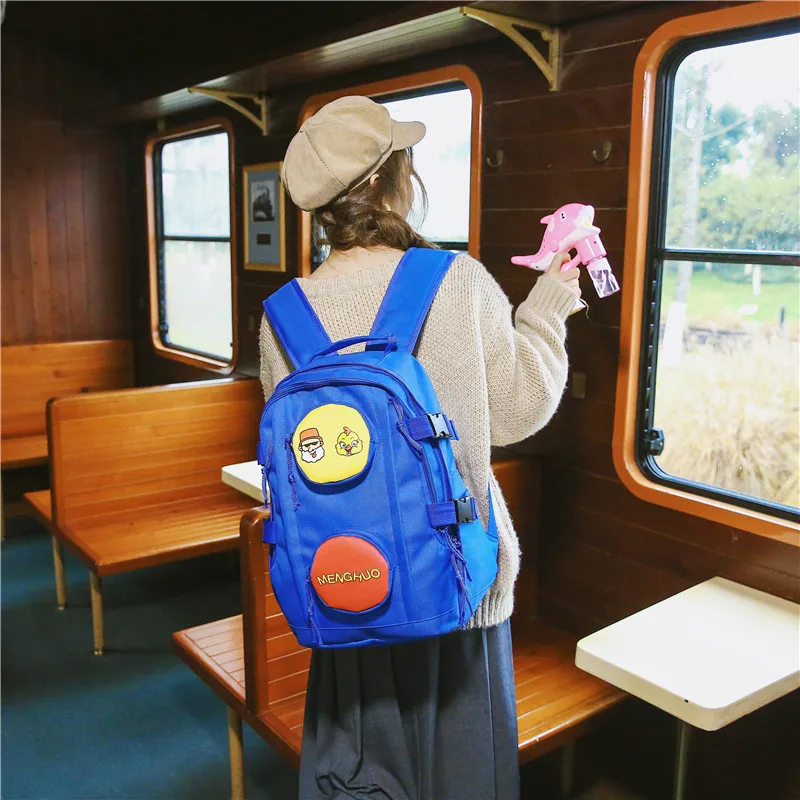 

2019 Female High Quality Canvas Travel Backpack Women Mochila Feminina Sac A Dos Back Pack School Bags For Teenage Girl Rucksack