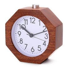 3,7" деревянный студенческий будильник креативные светящиеся Deside кровать часы без тика Повтор Подсветка цифровые настольные часы