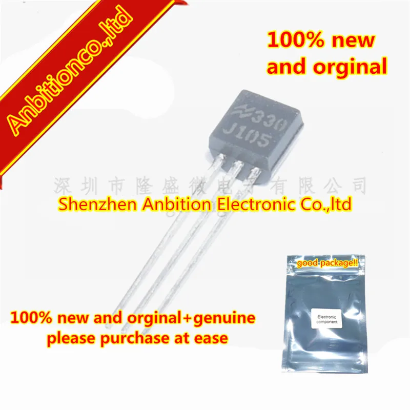 

10pcs 100% new and orginal TO-92 J105 2SJ105 P CHANNEL JUNCTION TYPE in stock