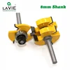 LAVIE 2 pcs 8mm Shank Tongue Groove Joint Router Bits T Slot Assemble Milling Cutter for Wood Woodworking Cutting Tools MC02054 ► Photo 3/5