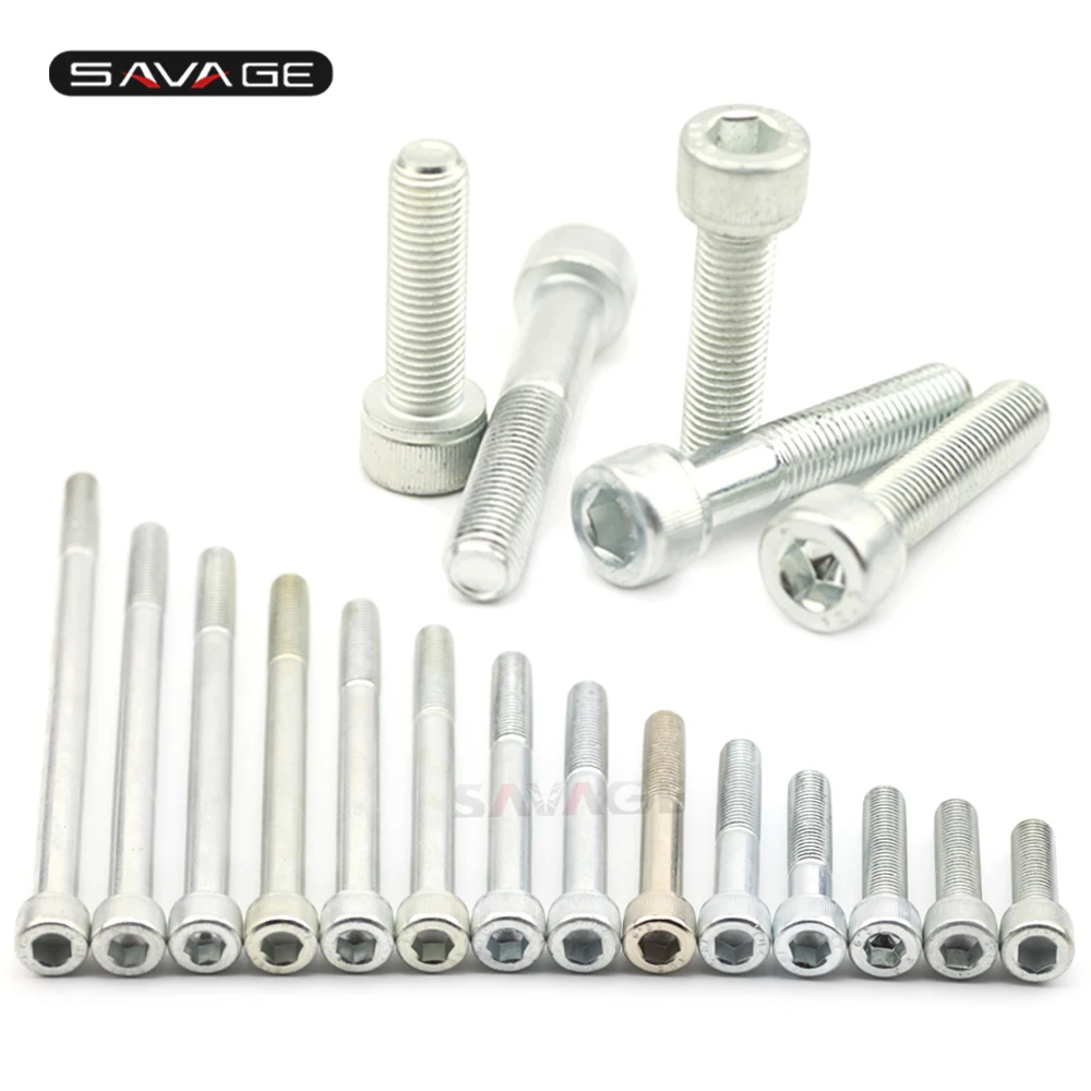 

Pitch Fine Allen Socket Cap Head Screw Bolt M10*1.25 100 110 120 130 140 150 Mm 12.9# Steel Motorcycle Accessories