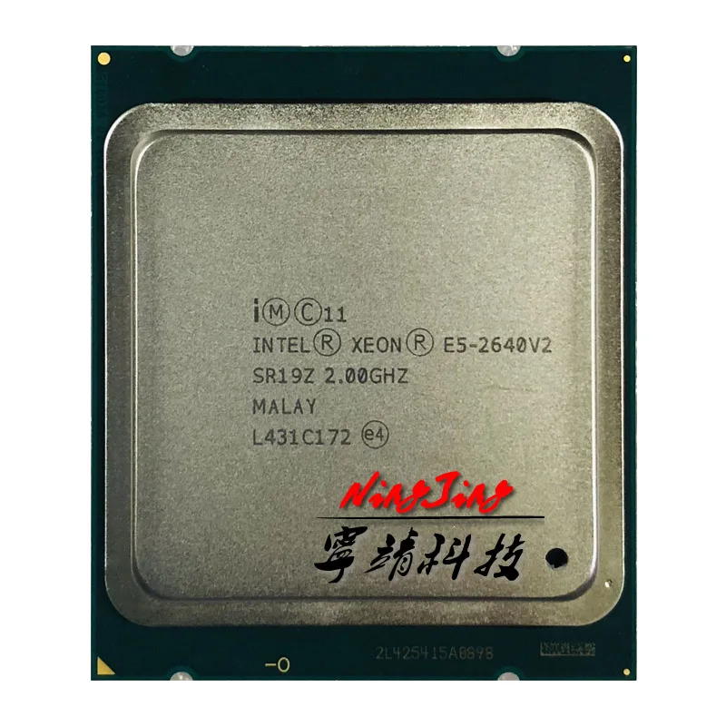 Процессор Intel Xeon E5-2640v2 E5 2640v2 E5 2640 v2 2,0 GHz Восьмиядерный шестнадцп 20M 95W LGA 2011