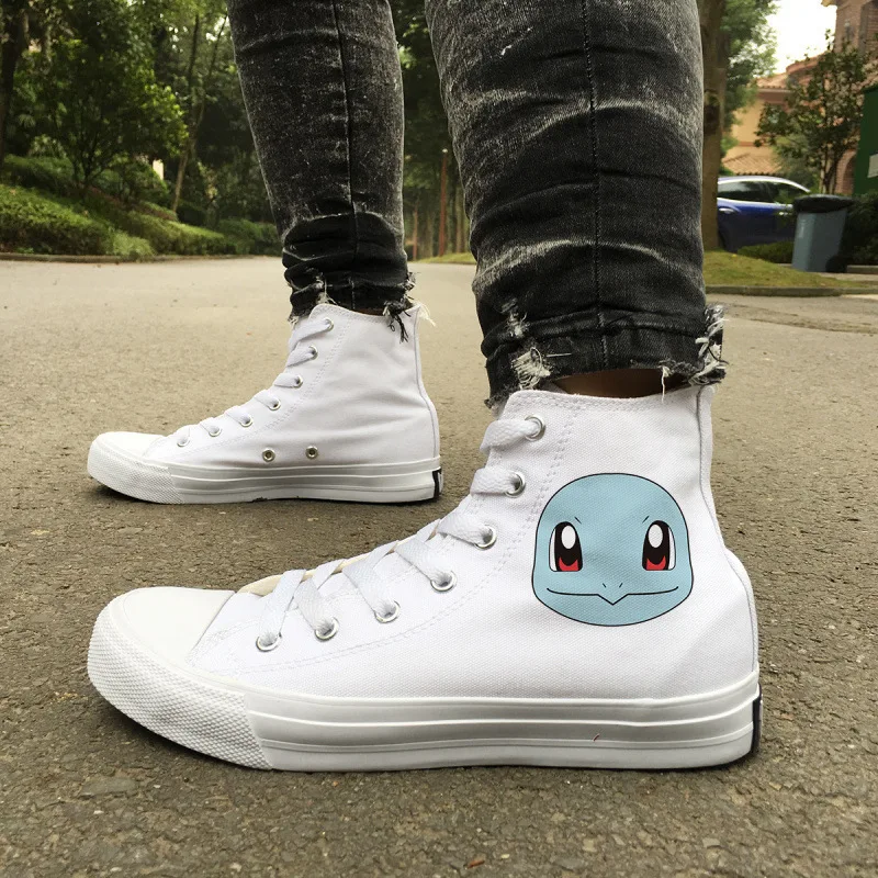 

Japanese Cartoon School Pokemon Jeni Turtle Magical Baby Shoes Will Code Canvas-MAM