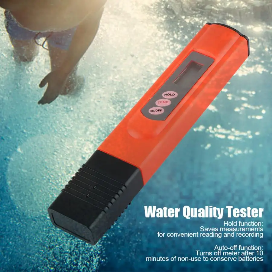 

PH Meter Digital LCD Water Quality Purity Pen of Monitor Aquarium Swimming Pool Wine Urine Tester PH Measuring Tool