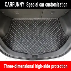 Пользовательские подходят багажник автомобиля коврики сделаны для Mercedes Benz E class W211 W212 S211 S212 E200 E220 E280 E300 E320 E350 вкладыши