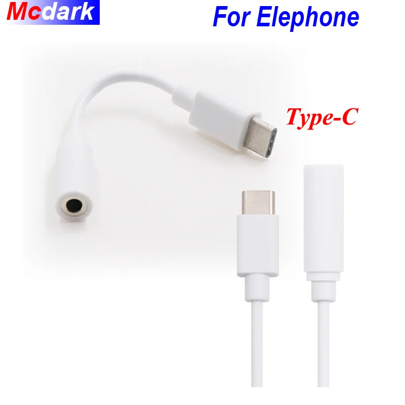 Адаптер для наушников Mcdark кабель-преобразователь аудио сплиттер Elephone A3 A5 PX U2 Pro P11