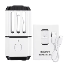 Переносная УФ озона Стерилизация клещей бактерицидный Свет USB дезинфекционная лампа