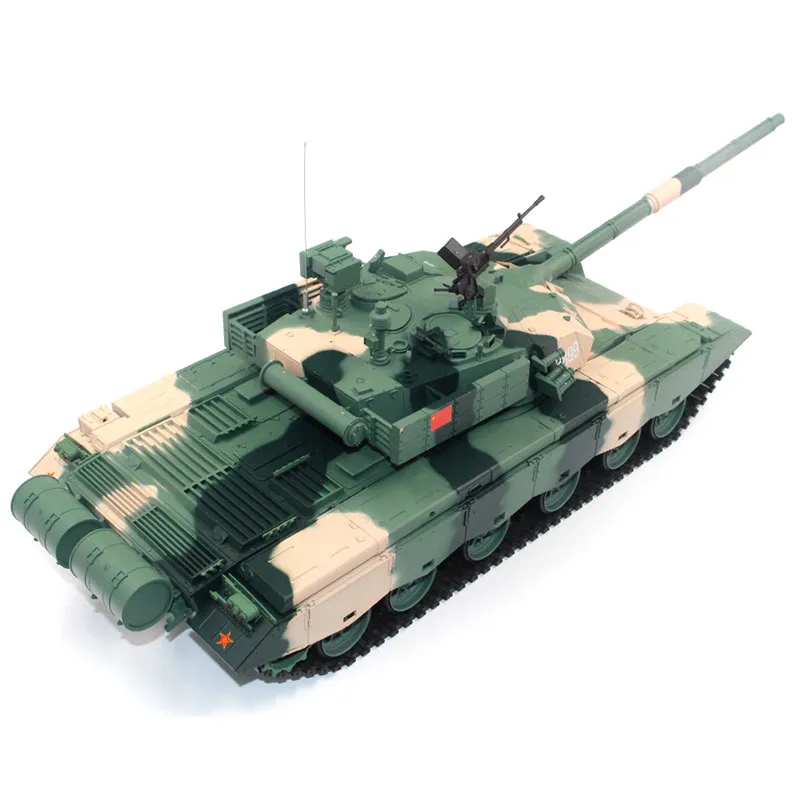 Heng длинный Радиоуправляемый боевой танк Танк 1/16 2 4G вращающийся на 270 градусов