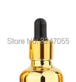 5/10ml15ml20ml30ml50ml100ml Золотая стеклянная бутылка эфирного масла сывороточная