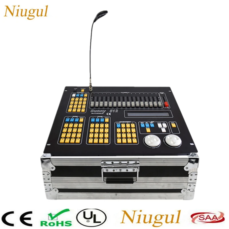 

Sunny 512 Stage DJ Light Controller /1024 DMX Console/384 DMX Controller Consoles /Stage Effect Lighting Control DJ Equipment