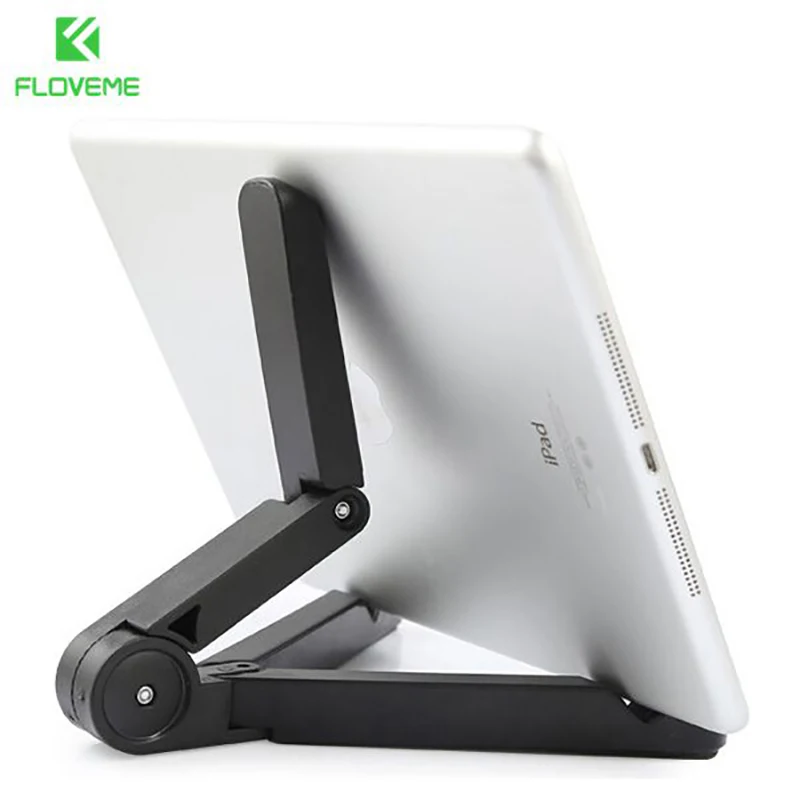 

FLOVEME Tablet Phone Stand Case for iPad 2 3 4 Air 1 2 Mini for iPhone 5S 6 6S Plus For Samsung S5 S6 S7 Edge 360 Folded Holder