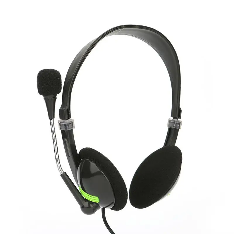 

Computer Wired Headset With Microphone Suport Gaming Voice Hearing Music Stereo 3d Sound 3.5MM Interface Headphone
