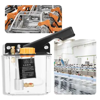 

HP-5R Manual Lubricating Oil Pump Liters Lubricant Pump Right Hand Operated Lubrication Pump 650CC For CNC Machine Tool