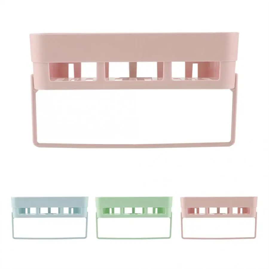 

Multi-functional Bathroom Storage Rack Holder with Towel Rack Organizer for Washroom finishing storage rack shower rack