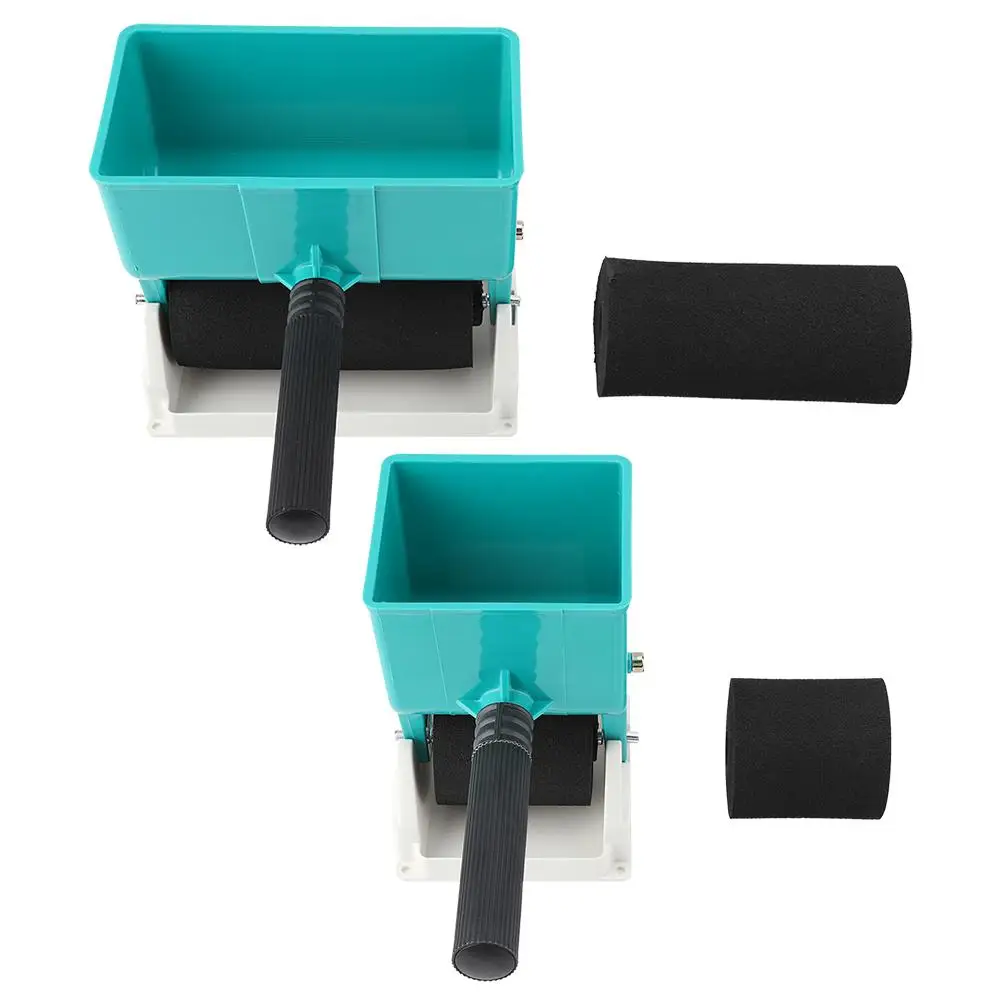 

New 180mL/320mL Paint Buckets Portable Handheld Glue Applicator Roller Manual Gluer for Woodworking Paiting Tool