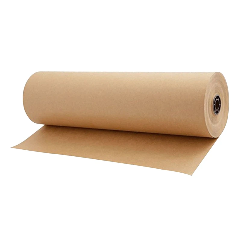Billig 30 meter Braun Kraft Verpackung Papier Rolle Für Hochzeit Geburtstag Party Geschenk Verpackung Paket Verpackung Kunst Handwerk 30Cm