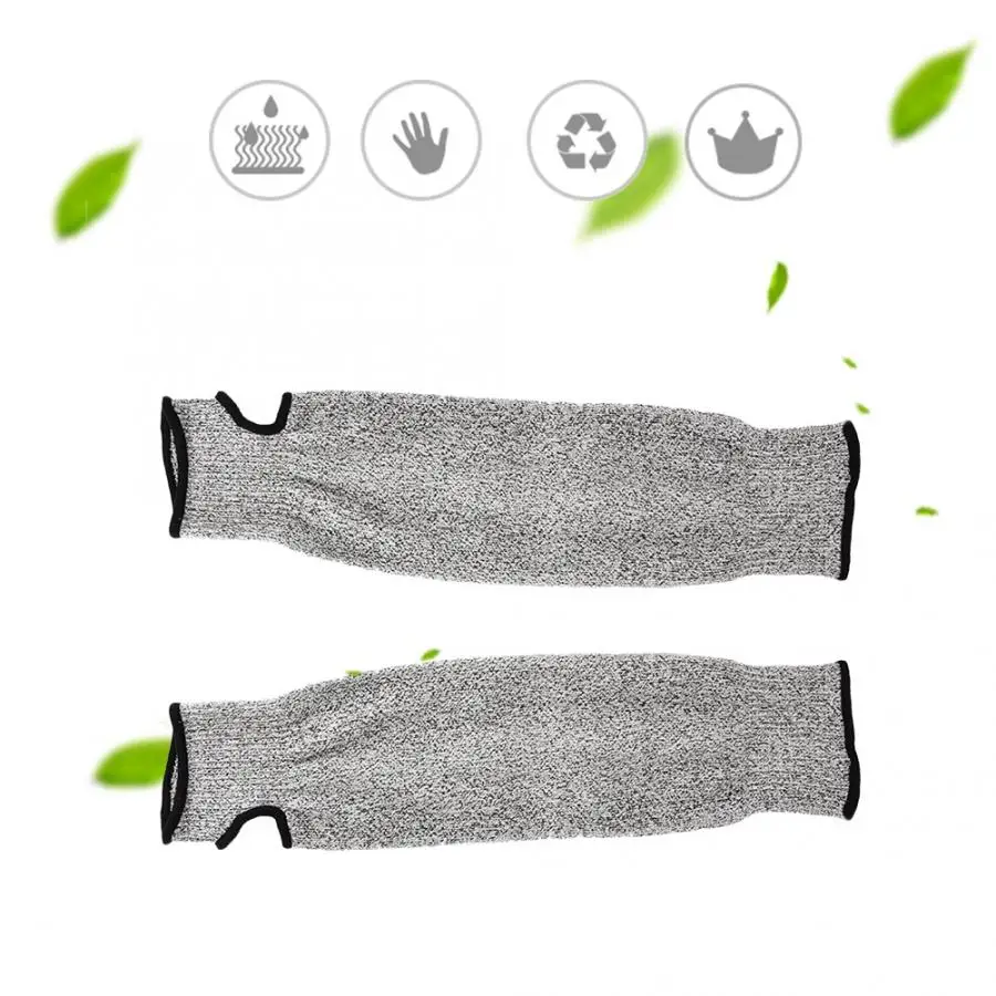 

Level 5 Cut Resistant Arm Protection Sleeve Burn Protective Anti Abrasion Safety Arm Guard handschuhe 2019 NEW