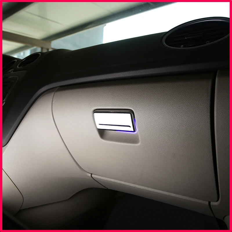 Чехол для перчаток из АБС пластика с блестками Ford Focus 2 MK2 2005 2012|Лепнина интерьера| |