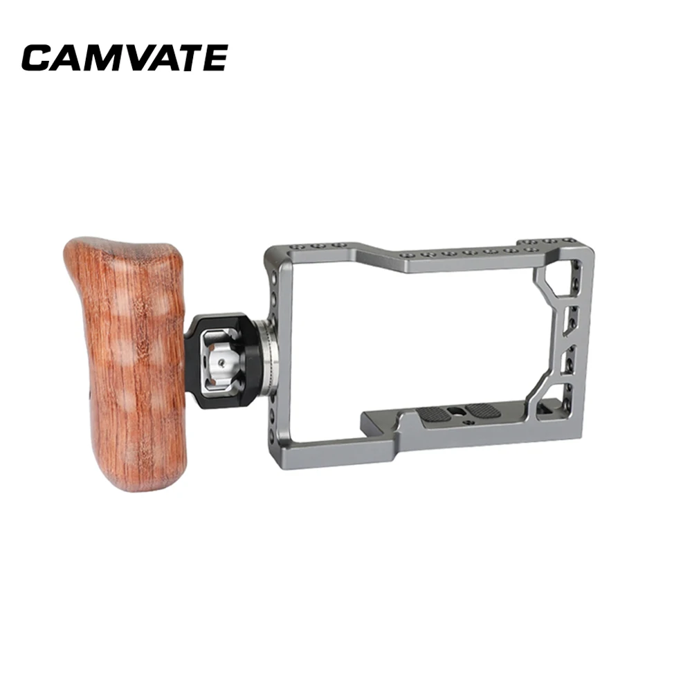 CAMVATE A6500 полный Cage Kit с розеткой деревянная рукоятка(правая сторона) C2074