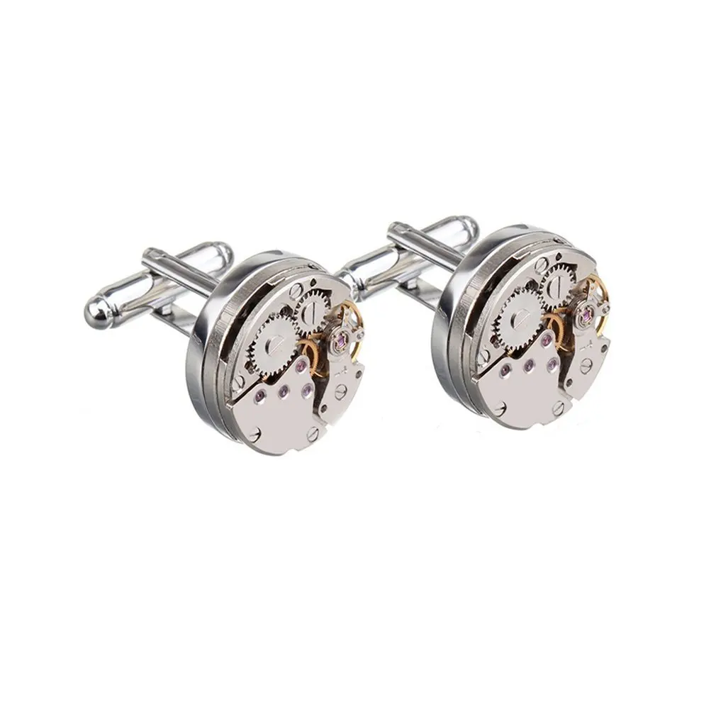 

F5116 Explosive Machinery Watch Mandrel Cufflinks Cufflinks Shirt Cuff Button Cuff Links Best Gifts Luxury Design